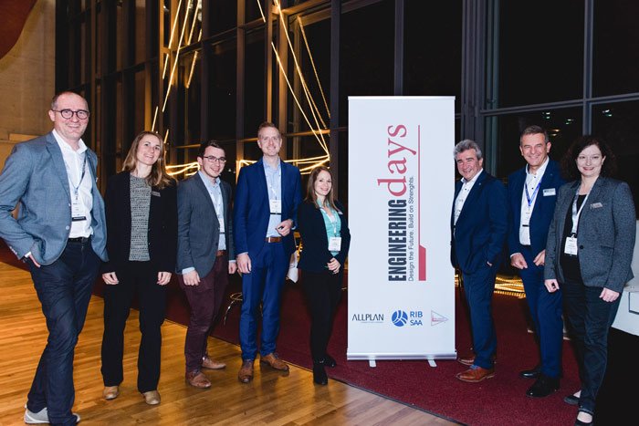 The Engineering Days organizers from left to right: Anton Haller, Christiane Ganster, Christoph Hanser, Stefan Maier, Martina Buchegger, Christian Hanser, Robert Neubauer, Susanne Schachinger